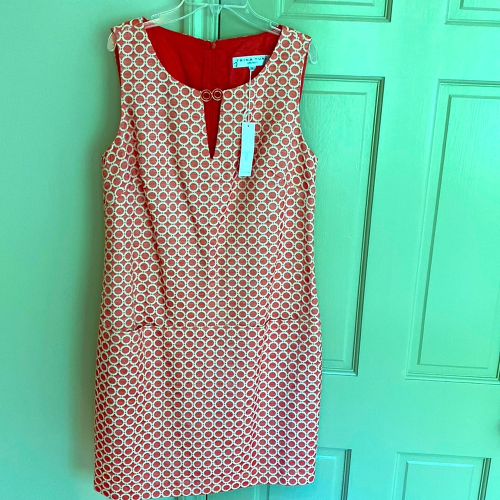 Lovely Trina Turk spring summer dress! Size 10 NWT